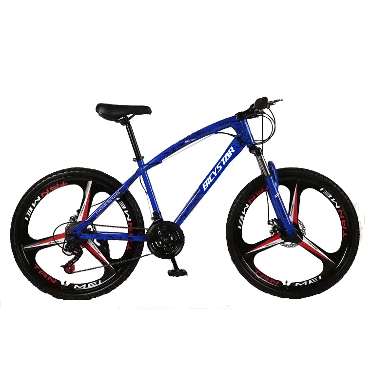 알루미늄 프레임 산악 자전거 스틸 서스펜션 포크 저렴한 가격 시장에서 인기있는 27.5 인치 성인 지방 타이어 자전거