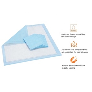 Extra dicke blaue XXXL Einweg-Welpen-Trainings-Pee-Pads für Hunde und Katzen Wasserdichtes Holz material Haustier-Trainings pads - Product Image 3