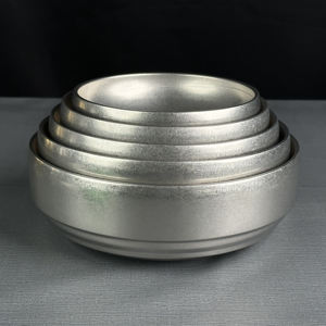 Высококачественная двухслойная Изолированная чаша из нержавеющей стали, Корейская кухня, термостойкая и прочная пищевая посуда - Product Image 4