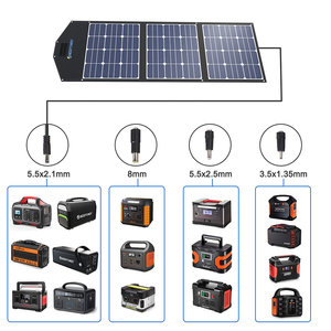 ACOPower 240W โมโนคริสตัลไลน์แผงโซลาร์เซลล์แบบพับได้ ProteusX 20A ตัวควบคุมการชาร์จ HT-PVM20AH แบบพกพาเป็นมิตรกับสิ่งแวดล้อมสีดำเอซีโอพาวเวอร์ - Product Image 4