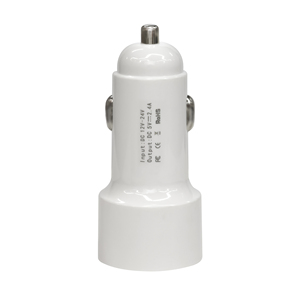 Adaptateur double port USB 3.1A <span class=keywords><strong>Chargeur</strong></span> rapide de haute qualité ABS + <span class=keywords><strong>PC</strong></span> 5V3A <span class=keywords><strong>Chargeur</strong></span> de voiture de sortie 15W pour téléphone portable - Product Image 2