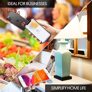 Thẻ Điện Thoại Truyền Thông Xã Hội NFC Tag213 Đường Kính 25Mm 30Mm In Logo Tùy Chỉnh Nhãn Dán Epoxy NFC Chống Thấm Nước - Product Image 5