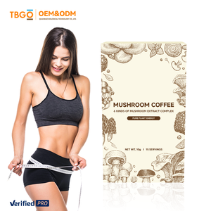 Café <span class=keywords><strong>instantané</strong></span> 6 en 1 TBG OEM 2025, café aux champignons, café noir diététique, poudre de café minceur, café faible en calories, étiquette personnalisée pour boîtes - Product Image 5