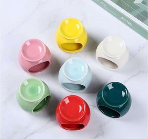 Décoration d'intérieur : Nouveaux mini-brûleurs en céramique modernes, diffuseur d'huiles essentielles sans bougie, anti-odeur, chauffe-parfum - Product Image 4