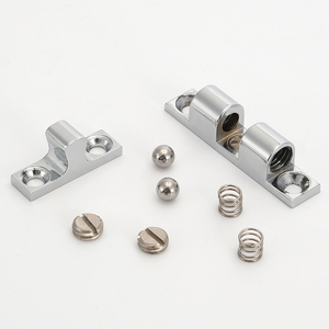 NIWOダブルボールキャッチキャビネットドアラッチ耐久性のあるキーロック解除方法タッチビーズロックとスプリングクリップ付き - Product Image 4