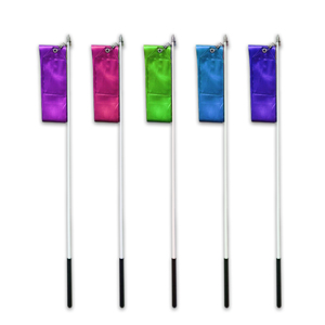 Dây Ruy Băng Tập Thể Dục Màu 4M, Dây Ruy Băng Trung Quốc Dùng Để Tập Thể Dục Nhịp Điệu Nghệ Thuật, Dây Ruy Băng - Product Image 1