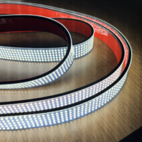 Bande lumineuse LED blanche naturelle à 5 rangées pour roues, 12V DC, étanche, pour éclairage sous châssis de voitures et camions