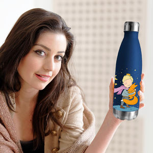 Bouteille d'eau de sport isolée durable écologique de qualité alimentaire en acier inoxydable à double paroi de 500ml 6-12h - Product Image 2