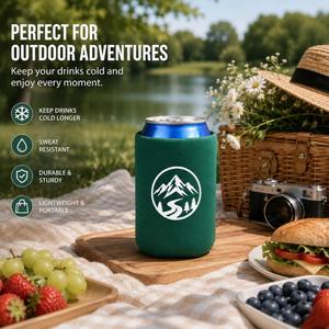 Custom Logo Neoprene Magnetic Cup Sleeve Magnet Cooler Holder for Can <b>Beer</b> Soda Insulated Drink Carrier Cover - Product Image 2