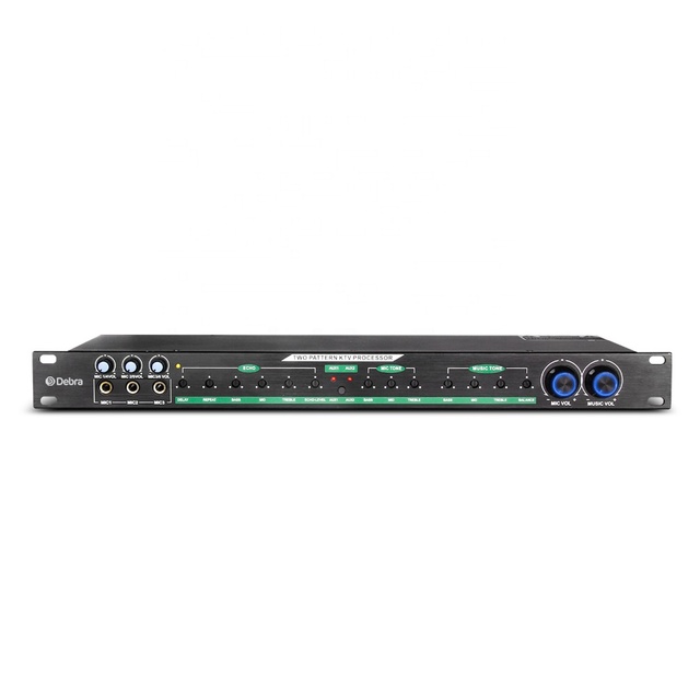 Debra Audio E-260 Professional Sound Controller System Full-Featured Digital Effects Processor for Karaoke Audio Console Mixer