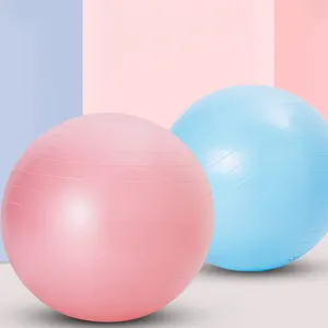 गर्म बिक्री 5 आकार व्यावसायिक ग्रेड योग जिम गेंद विरोधी फट स्थिरता गैर पर्ची पीवीसी योग गेंद