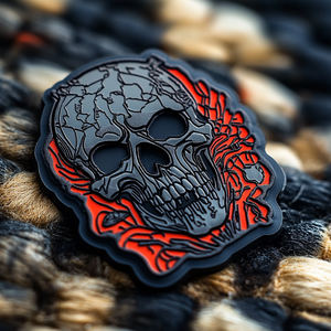 도매 맞춤형 고무 3D 로고 라벨 PVC 처벌 패치 - Product Image 2