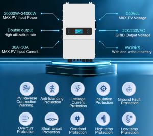 Onduleurs solaires de haute qualité, panneaux solaires avec batterie et <span class=keywords><strong>onduleur</strong></span>, <span class=keywords><strong>onduleur</strong></span> hybride epever pour l'énergie <span class=keywords><strong>solaire</strong></span> domestique - Product Image 2