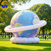 Modèle gonflable géant de la planète Chenghuang 2026 pour la décoration et l'accessoire d'ambiance des activités commerciales et la présentation esthétique