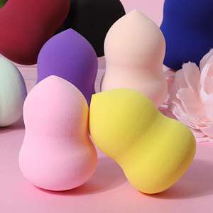 Éponge de maquillage multi-formes HQ Mixed Proc Discount Beauty Egg, poudre de fond de teint, douce et lisse, sèche et humide combinées, cosmétique - Product Image 4