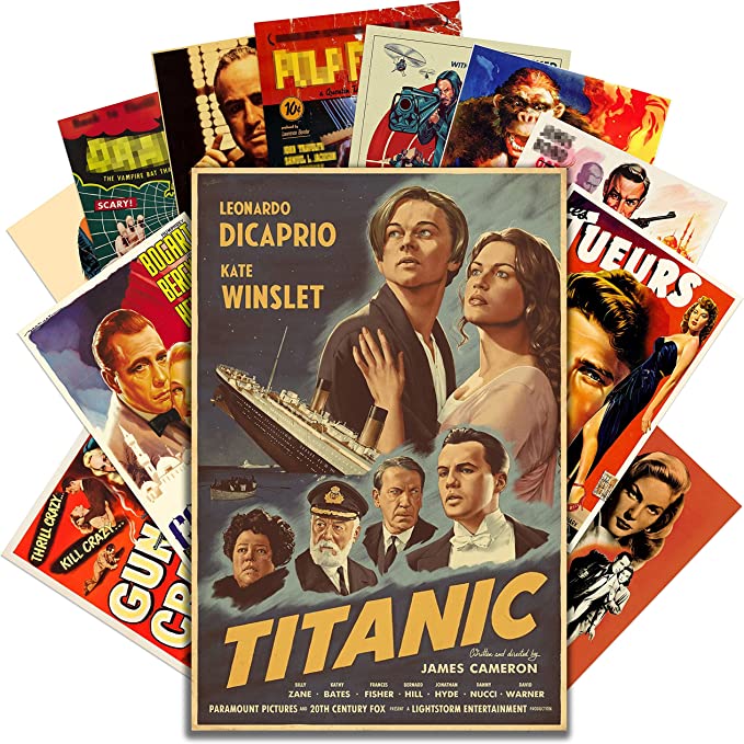 Redwood Vintage Movie Posters Full Color Promoção Publicidade Wall Poster