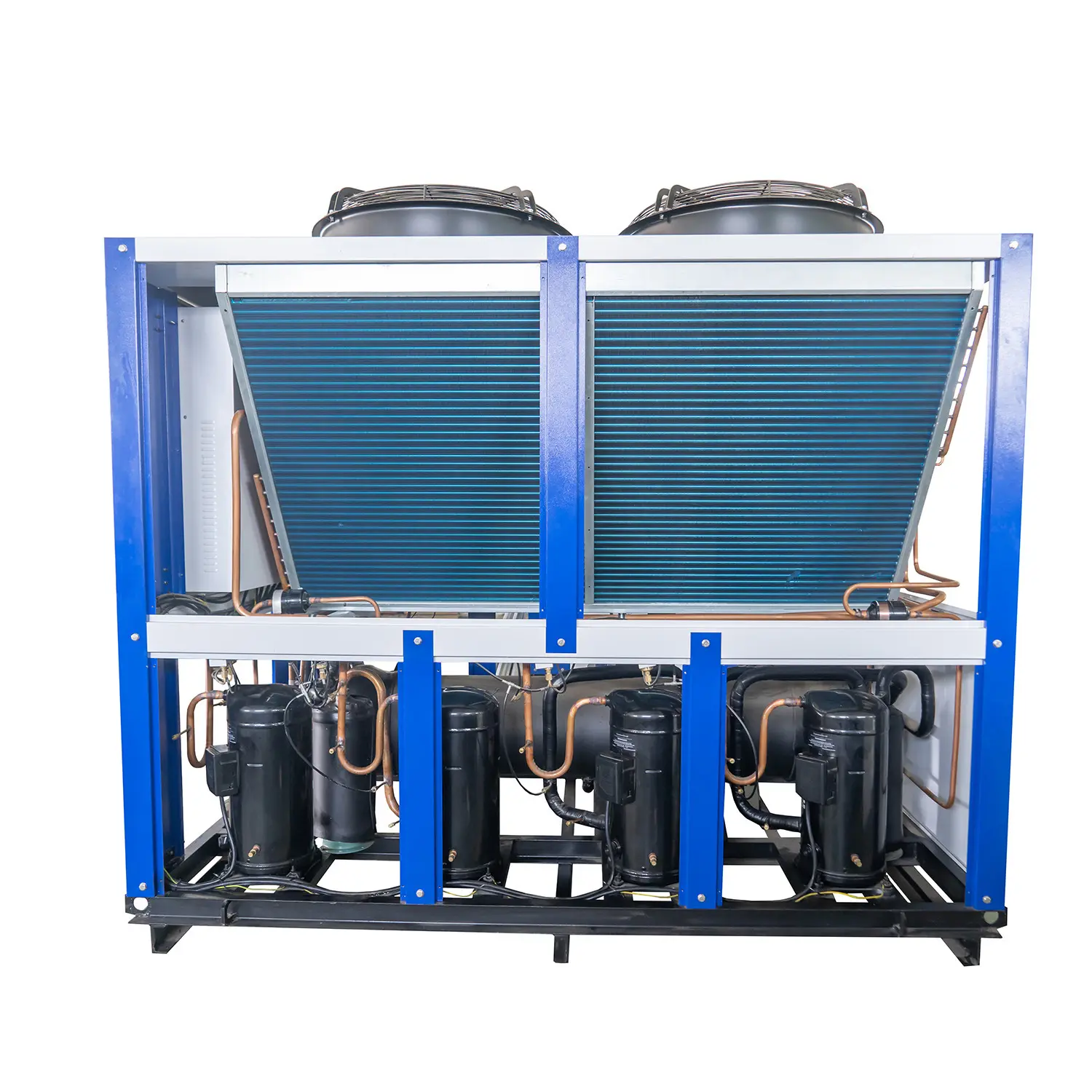 Endüstriyel soğutulmuş su 10 Ton 30 Kw hava soğutmalı su soğutucu fiyat ücretsiz soğutma için