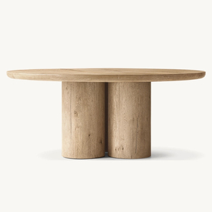 أثاث غرفة طعام مزرعة مخصص من المصنع ، جولة أو 6 مقاعد فاخرة - Product Image 1