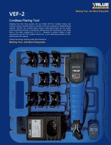 Alat HVAC Profesional VALUE, Alat Pembengkok Pipa Tanpa Kabel, Pembengkok & Pembesar Pipa Bertenaga, Termasuk Layanan Sampel - Product Image 2