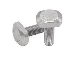 ราคาโรงงาน สกรูหัวที สแตนเลส 304 316 ขนาด M6 M8 M12 - Product Image 2