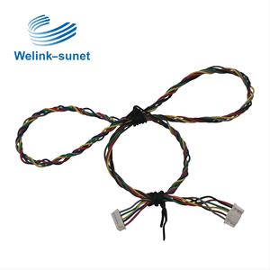 Câble multi-prises UL10002 28AWG <span class=keywords><strong>NSHR</strong></span> avec connecteur 51021, câble de connexion électronique, câble torsadé flexible - Product Image 5