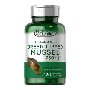 Extracto Natural <span class=keywords><strong>de</strong></span> Mejillón <span class=keywords><strong>de</strong></span> Labio Verde, 120 Cápsulas, Suplemento Herbal para el Apoyo <span class=keywords><strong>de</strong></span> Articulaciones y Músculos - Product Image 1