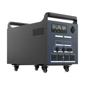 Nouveau contrôleur MPPT 2025 avec télécommande, système de stockage d'énergie 1100Wh 9280Wh, station d'alimentation portable pour chantiers - Product Image 1