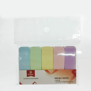 Forte adesivo di prima classe riutilizzabile note appiccicose Pagemark per riunioni di lavoro - Product Image 4