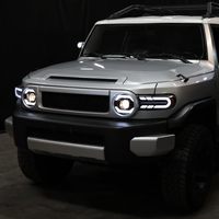 Nouveau phare LED pour Toyota Land Cruiser, ensemble de phares 12V 6000K, état neuf, avec feux de jour et clignotants, pour modèles 2007-2020