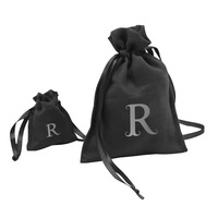 Yilucai Recyclable Velours Emballage Pochette Sac Fantaisie Imprimé Multicolore pour Gemmes Colliers Montres Lunettes Estampage Caractéristique