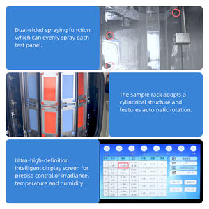 Machine d'essai de lumière au xénon - Équipement d'essai de résistance aux intempéries de haute précision pour l'évaluation de la résistance aux <span class=keywords><strong>UV</strong></span> des matériaux dans la fabrication de polymères - Product Image 3