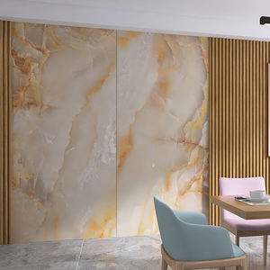 Panneau mural en marbre <span class=keywords><strong>de</strong></span> la série Jade, écologique, élégant et durable, idéal pour les salons <span class=keywords><strong>de</strong></span> villas, les fonds <span class=keywords><strong>de</strong></span> télévision et la décoration intérieure. - Product Image 1