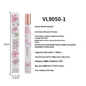 Bruma Corporal Perfumada Floral de Larga Duración, Perfume Portátil en Spray para Mujer, Regalo para el <span class=keywords><strong>Día</strong></span> de la Madre, Tamaño Regular - Product Image 4