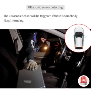 Système d'alarme de voiture bidirectionnel EASYGUARD EC203 avec affichage LCD et capteur ultrasonique d'avertissement de vibration - Product Image 6