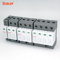 Parafoudre industriel KORLEN personnalisé 1P 2P 3P 4P pour systèmes électriques domestiques et commerciaux
