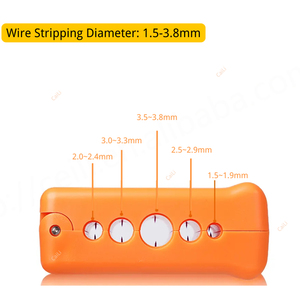 1,5-3,8mm 4-11mm Cable de conexión de fibra óptica Pelacables Herramientas de corte de cable longitudinal FTTH WIFI Cortadora de chaqueta - Product Image 6