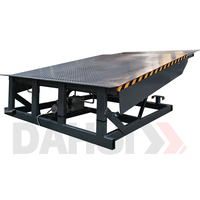 Rampe de chargement télescopique de 10 tonnes, rampe de quai extensible pour camions, pour entrepôt, usine, quai de chargement