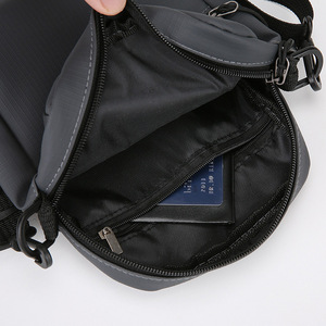 Fashion Mini Crossbody <b>Bag</b> 7 Inch Canvas Men's Shoulder <b>Bag</b> For Leisure Travel - Product Image 3