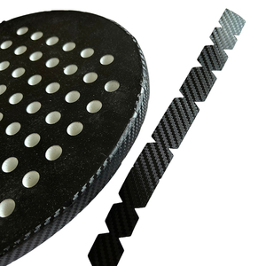 <span class=keywords><strong>Protector</strong></span> de cabeza para raqueta de tenis de Pádel TPU Padel Raqueta Marco <span class=keywords><strong>Protector</strong></span> Cinta Color transparente - Product Image 1
