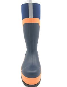 רפש מגפי המטלה מגניב חם מזג האוויר פלדת הבוהן גברים של גומי עבודת אתחול - Product Image 4