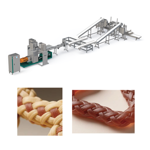 Linea di Produzione Automatica in Acciaio Inox <span class=keywords><strong>per</strong></span> Snack Intrecciati al Forno, Cibo <span class=keywords><strong>per</strong></span> Cani, 150KG/H - Product Image 4
