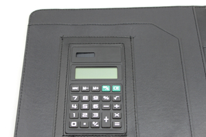 Bìa Đựng Tài Liệu Bằng Da PU Dạng Gập Cổ Điển In Logo Tùy Chỉnh Bìa Đựng Tài Liệu A4 - Product Image 3