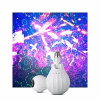 Proyektor LED 6W Laris Manis, Lampu Sorot RGB untuk Disko, DJ, Klub, Pesta, Panggung, Rumah, Natal, IP33, 180° Dapat Disesuaikan