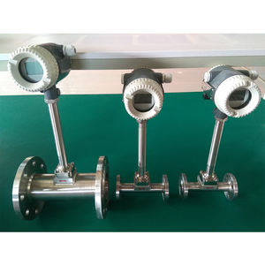 4 ~ 20mA Digital 1% DN150 pengukur aliran <span class=keywords><strong>Air</strong></span> udara otomatis, uap dioksida Helium Gas <span class=keywords><strong>Vortex</strong></span> aliran <span class=keywords><strong>Meter</strong></span> dengan tampilan LCD - Product Image 5