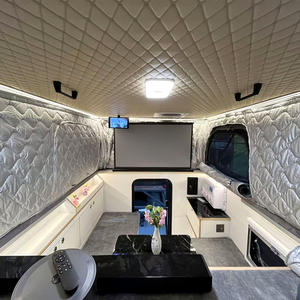 2024 ใหม่ล่าสุด สมาร์ท อีลิเวทิ้ง โอเวอร์แลนด์ พ็อด |   อะลูมิเนียมเกรดทหาร |   การแปลงร่างด้วยปุ่มเดียว |   รถบ้านติดตั้งบนรถบรรทุก - Product Image 5