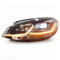 Ensemble de phares LED haut de gamme pour VW Golf 7.5R 12V 70W 4000 Lumens 6000K Ampoule H4 Adaptation universelle Lampe avant Garantie 1 an