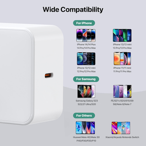 <span class=keywords><strong>2025</strong></span> Nhà Cung Cấp Mới EU gan 65W du lịch <span class=keywords><strong>Adapter</strong></span> Sạc nhanh Loại-C PD 3.0 tương thích OVP & OCP bảo vệ cho máy tính xách tay & máy ảnh - Product Image 5