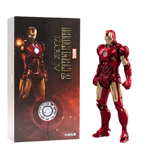 Nuovo 2026 ZT Zd Toys <span class=keywords><strong>Iron</strong></span> <span class=keywords><strong>Man</strong></span> Originale Autentico Edizione 10° Anniversario Marvel - <span class=keywords><strong>Iron</strong></span> <span class=keywords><strong>Man</strong></span> Mk4 Non Luminoso <span class=keywords><strong>Action</strong></span> Figure 1/10 - Product Image 1