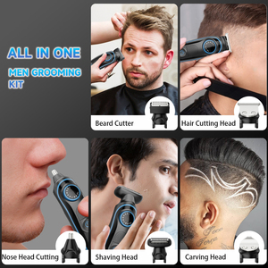 <span class=keywords><strong>Tondeuse</strong></span> nez-oreille lavable Rasoir rotatif Cordon professionnel-<span class=keywords><strong>Clip</strong></span> magique sans fil Idéal pour les coiffeurs Stylistes Kit <span class=keywords><strong>tondeuse</strong></span> à barbe - Product Image 2