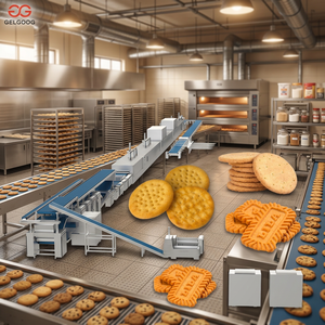 Ligne de production entièrement automatique de biscuits mous et durs, machine industrielle pour la fabrication de craquelins et de biscuits sandwich - Offre Spéciale - Product Image 1